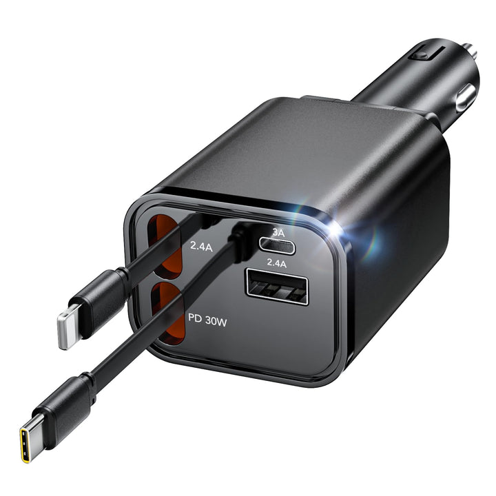 Aimtel 4 in 1 Zigarettenanzünder USB C 69W Auto Ladegerät, Kfz Ladegerät für Camping Wohnmobil Ladeg