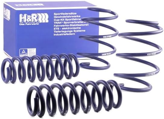 H&R HR 288961 Tieferlegungsfedern kompatibel mit BMW 1/2er F20/F21/F22 -2011 VA30-35/HA30-35mm
