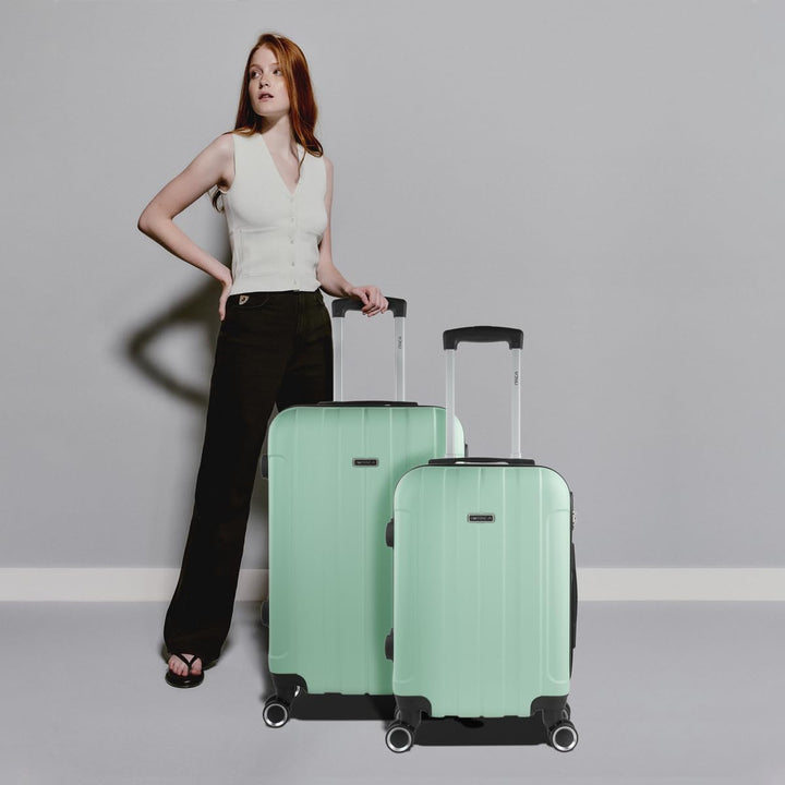 ITACA - Reisekoffer der Firma Set Koffer 4 Rollen - Set Reisekoffer ABS - Set Robuste und leichte Re