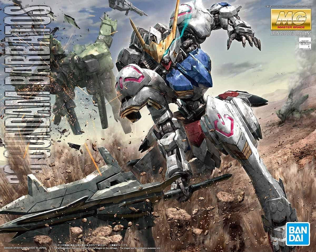 Bandai – Modellbau Gunpla – Gundam – MG 1/100 Gundam BARBATOS – Bauroboter – MK58222/5058222