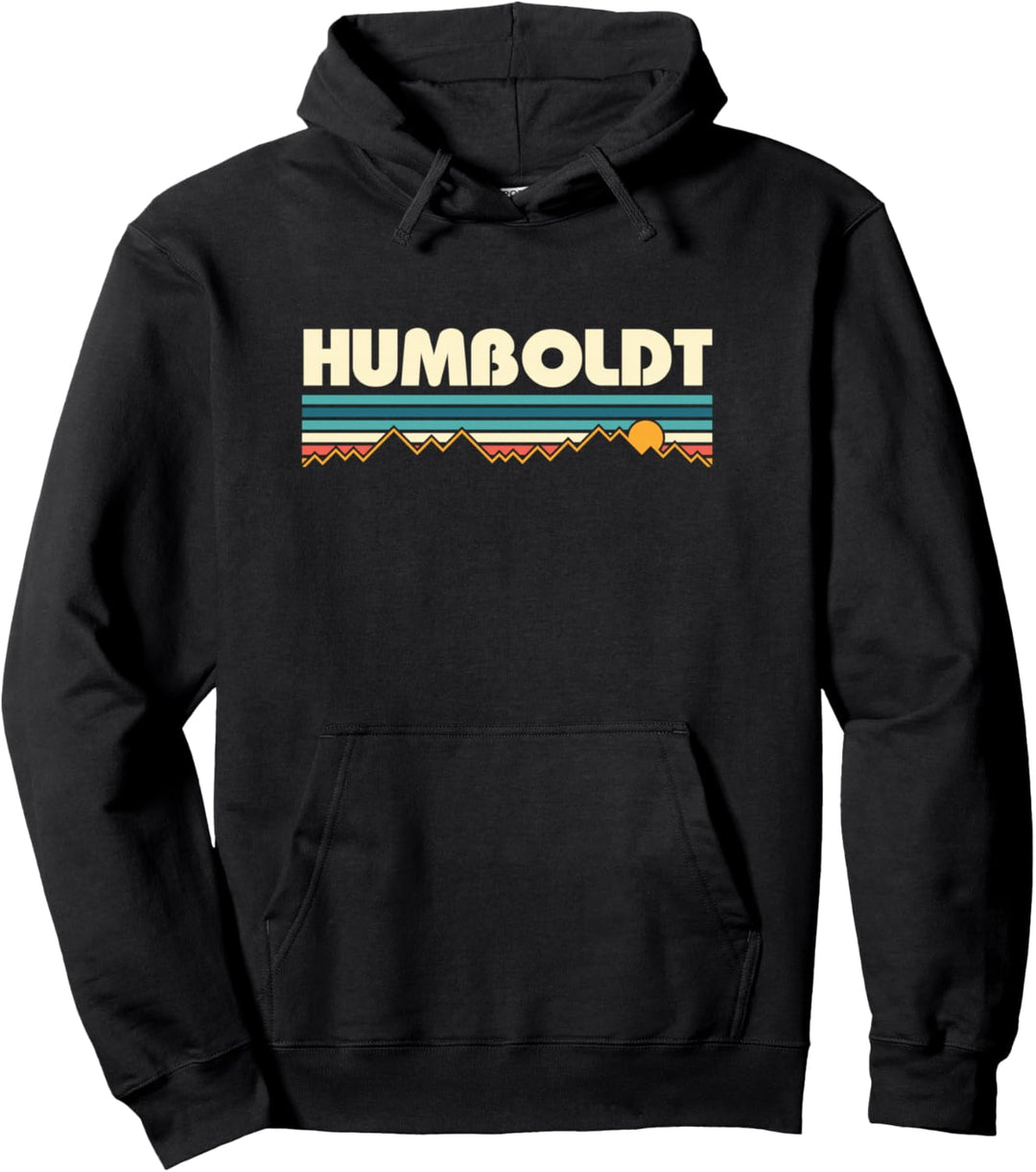Vintage Humboldt California Mountain Retro Pullover Hoodie