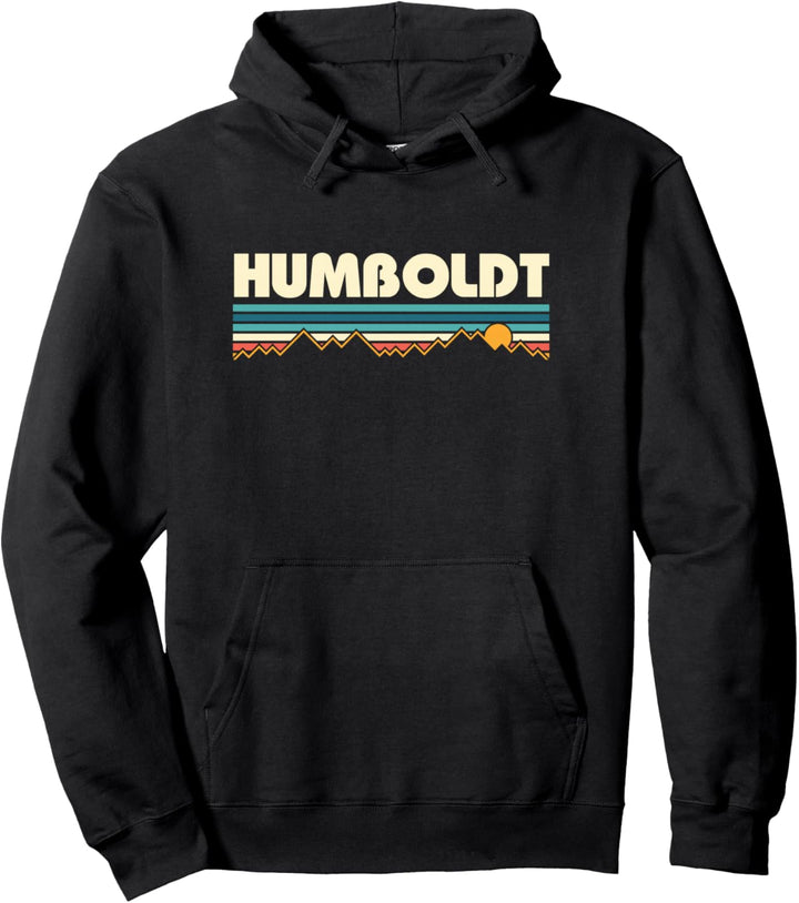 Vintage Humboldt California Mountain Retro Pullover Hoodie