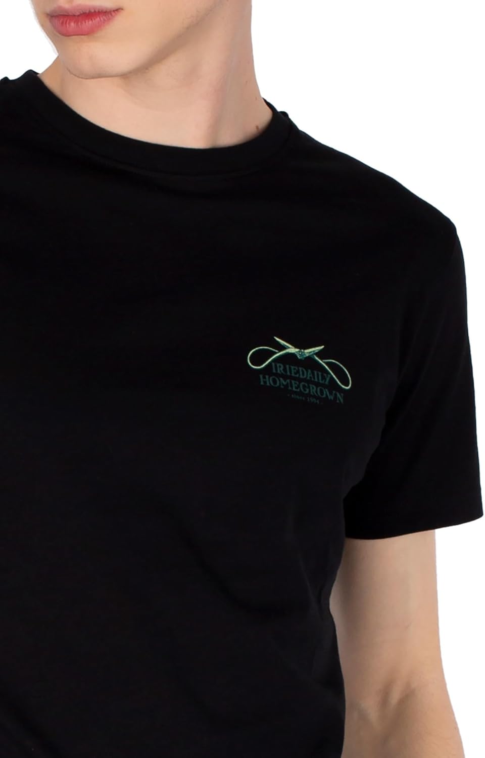 IRIEDAILY T-Shirt Bonsigh, Bio-Baumwolle, M Schwarz