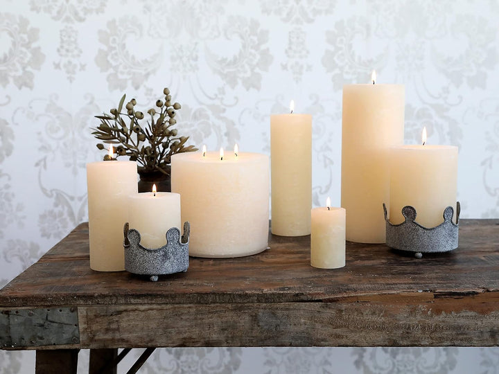 Chic Antique Macon rustikale Stumpenkerze versch.Farben und Grössen Kerze Antik NEU Altarkerzen 100