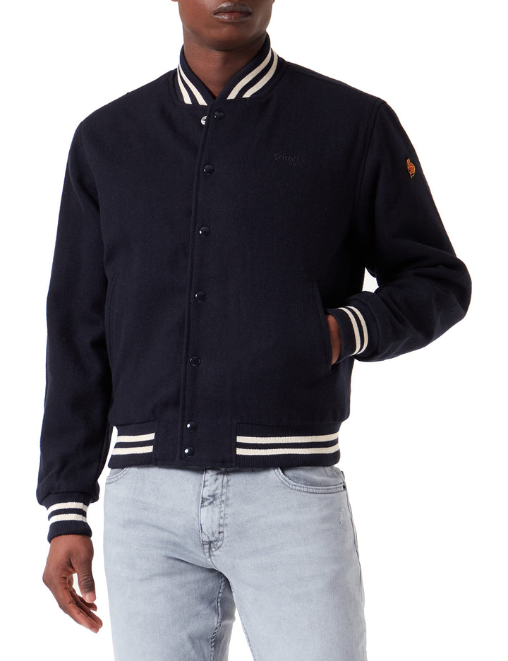 Schott NYC Unisex Duse Teddy BLOSE AUS Schott XXL marineblau, XXL marineblau