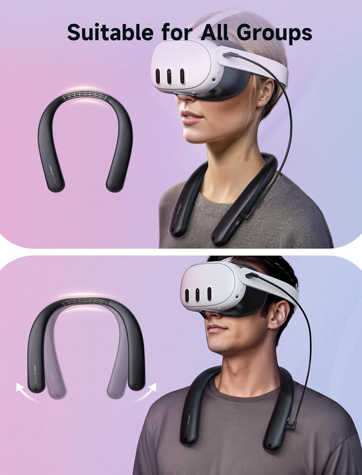 JSAUX Akku-Pack für Oculus Quest 3 2, 10000mAh PD Schnellladegerät Akku-Pack (Extra 4-6 H Spielzeit)