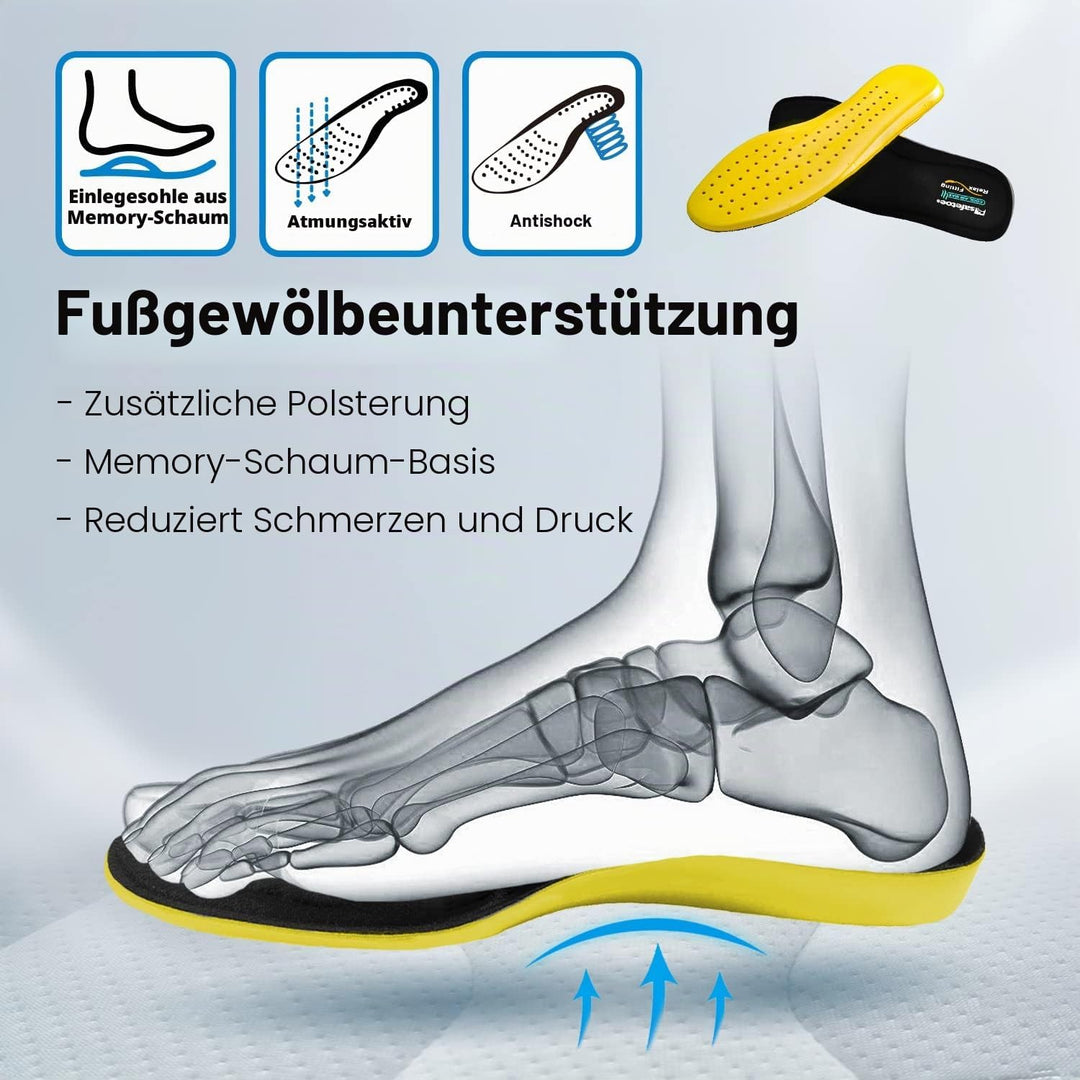 SAFETOE Arbeitsschuhe Herren &amp; Damen Leichte, 7296YN Sicherheitsschuhe Herren &amp; Damen, Wasserdichtes