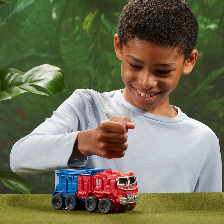 Transformers Spielzeug zum Film Transformers: Aufstieg der Bestien, Smash Changer Optimus Prime Figu