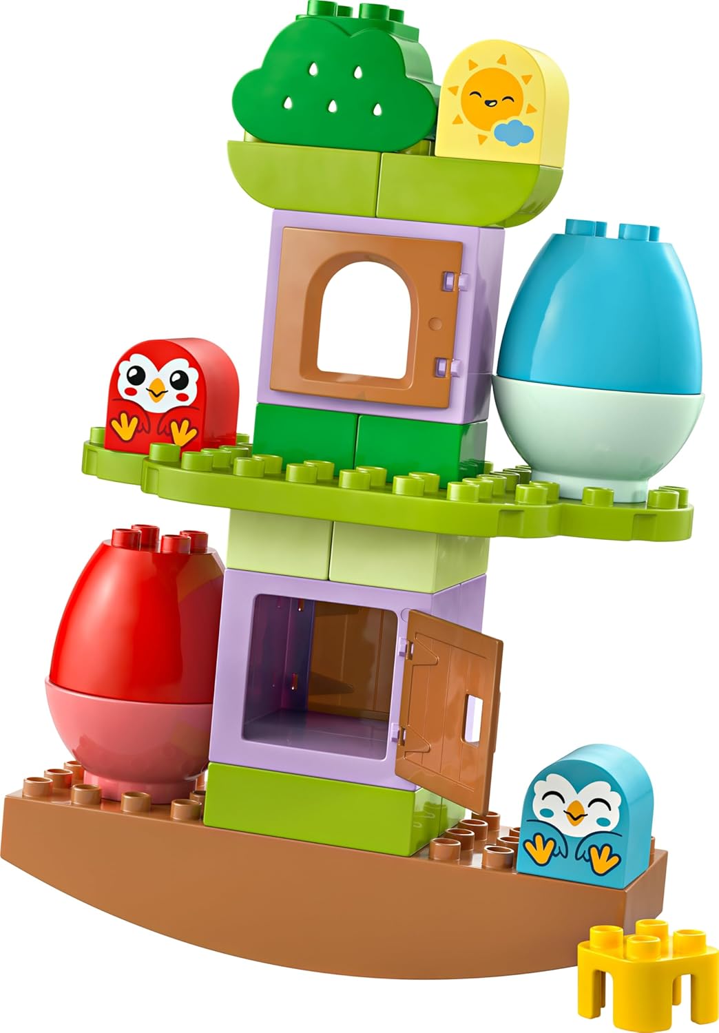 LEGO DUPLO Baum zum Balancieren und Stapeln, entwicklungsförderndes Spielzeug, Bauset für Kleinkinde