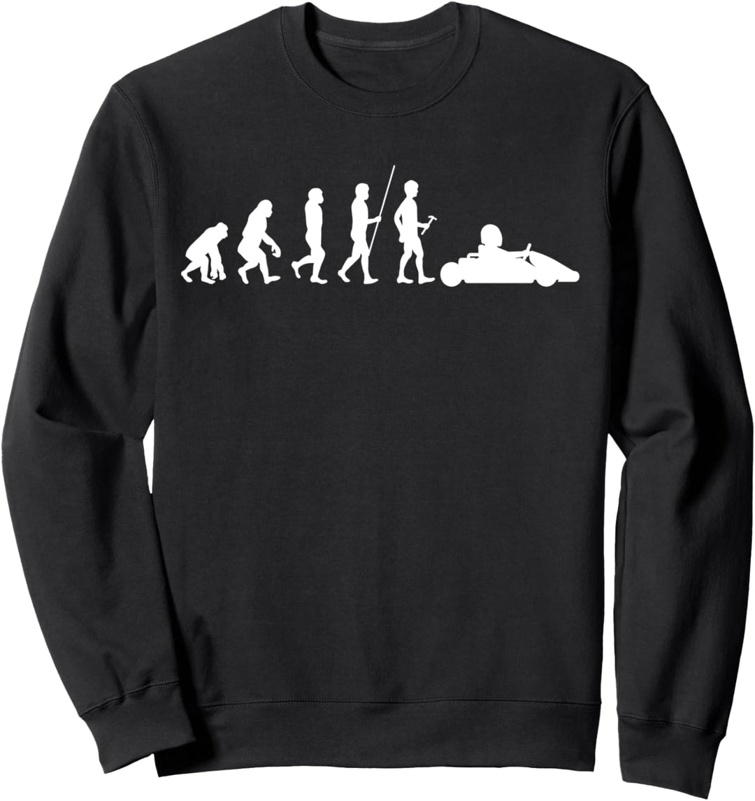 Gokart Geschenk für Rennfahrer Rennkart Rennsport Karting Sweatshirt