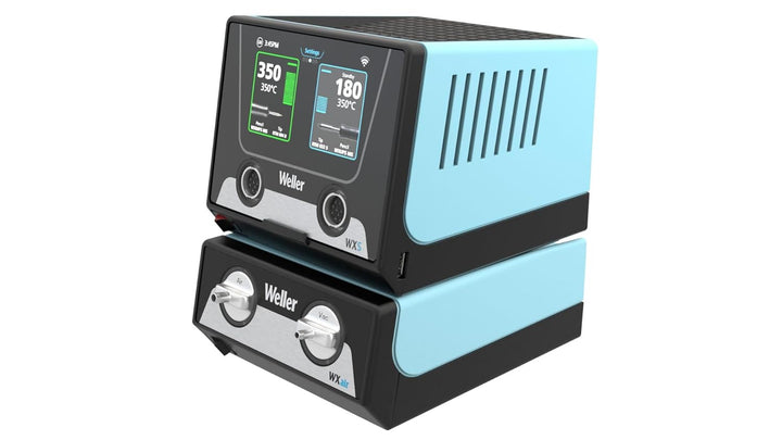 Weller T0053452699 WXair 2-Kanal-Rework-Modul, 70W, Schwarz, ESD-sicher