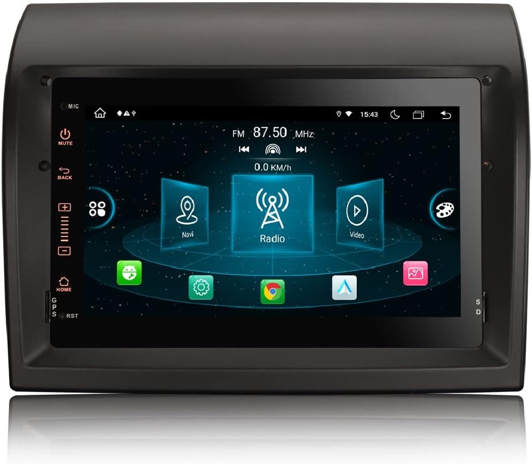 GONFEN 7 Zoll 8-Kern Android 12 Autoradio für FIAT Ducato Citroen Jumper Peugeot Boxer Mit GPS Navi