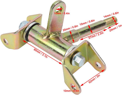 Achsschenkel-Spindel, 2 Stück Kart Achsschenkel-Spindel Vorne für China ATV 50-110CC UTV Quad-Bike-T
