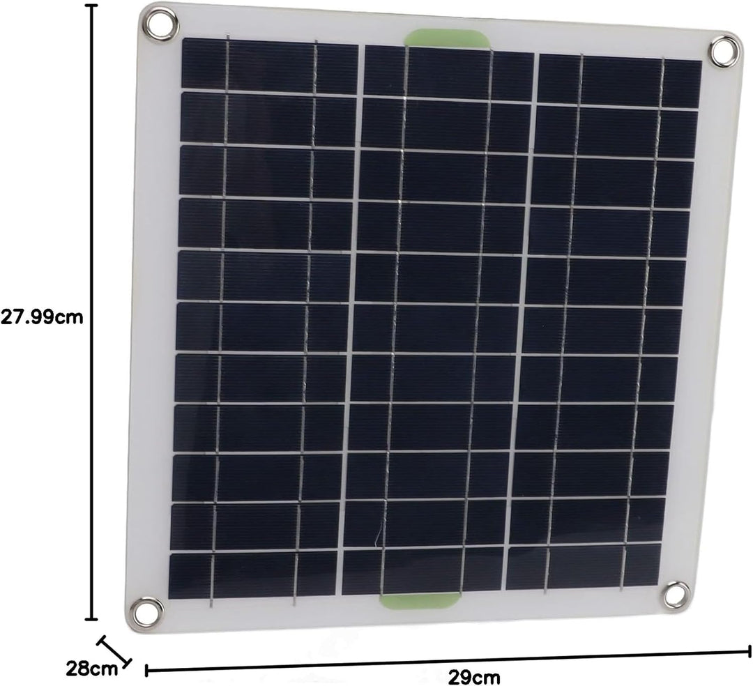 Haofy 200-W-Solarpanel-Kit, Effiziente Solarstromerzeugung, Vielseitig und Tragbar, Mehrere Ladeopti