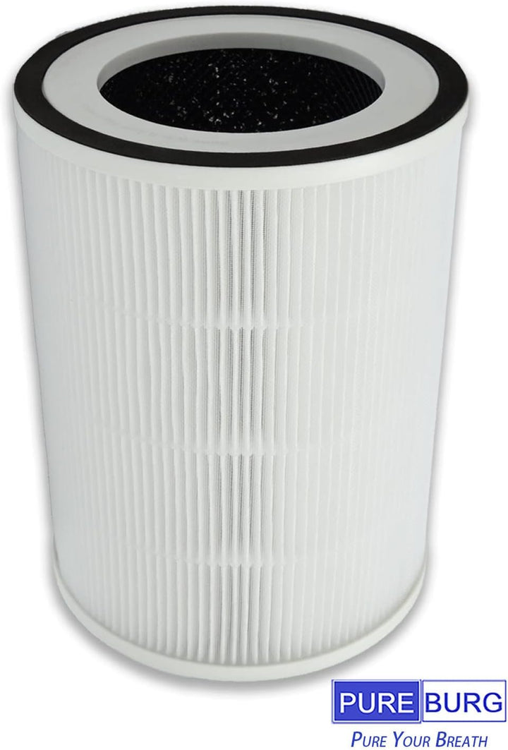PUREBURG Ersatz-HEPA-Filter, kompatibel mit Himox HIMOX-H10 Luftreiniger, H13 4-stufige Filtration,