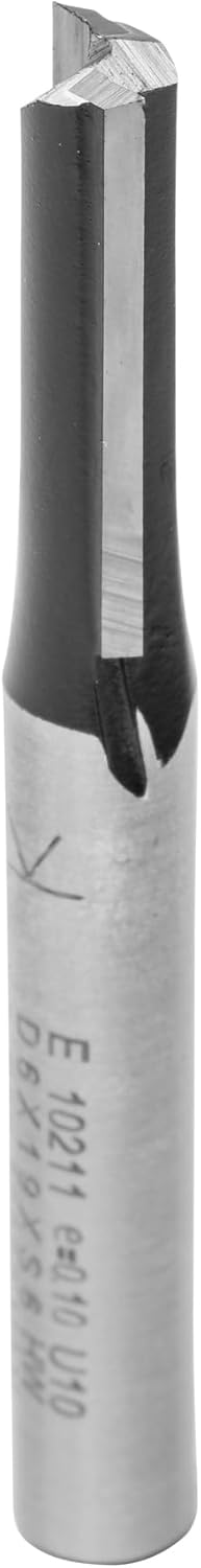 ENT 10211 Nutfräser HW, Schaft (S) 6 mm, Durchmesser (D) 6 mm, NL 19 mm, SL 32 mm, GL 55 mm D=6 / NL