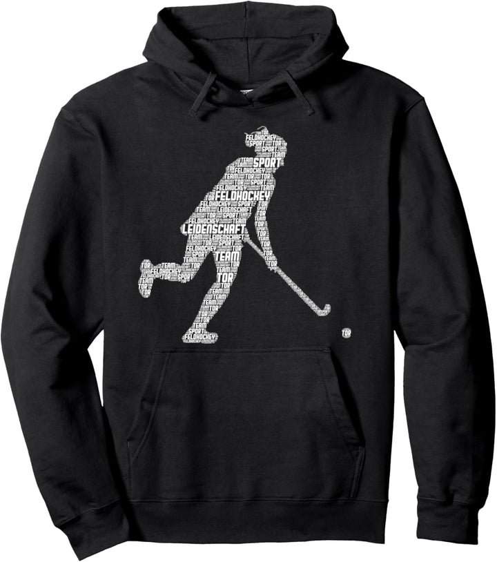 Feldhockey Hockeyspielerin Hockey Mädchen Kinder Pullover Hoodie