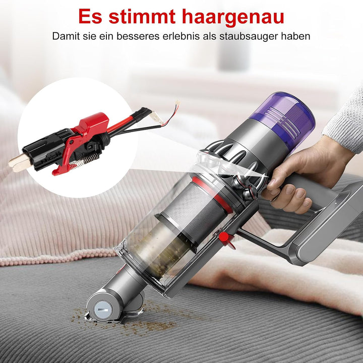 V11 Verstärkter Schalter-Montagesatz für Dyson V11 SV14 Staubsauger-Zubehör, Schalter Verstärkt Ersa