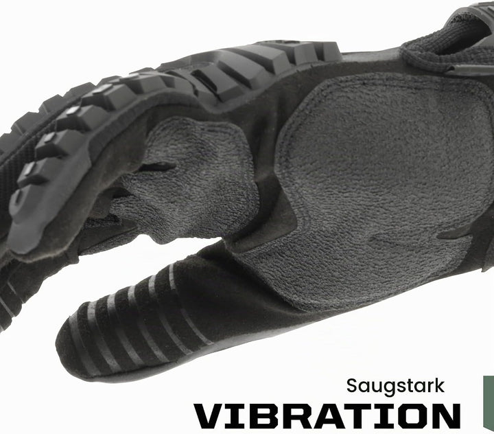 Mechanix Wear M-pact® Covert Einsatzhandschuhe mit Stossschutz, Schwarz, XXL EU XXL Schwarz, XXL Sch