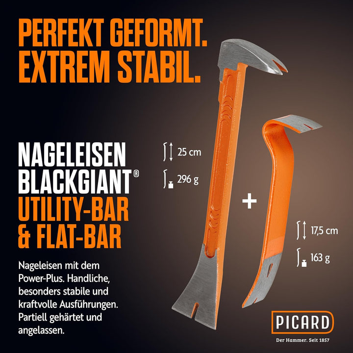 Picard Nageleisen | BlackGiant TwinSet | 2-teilig