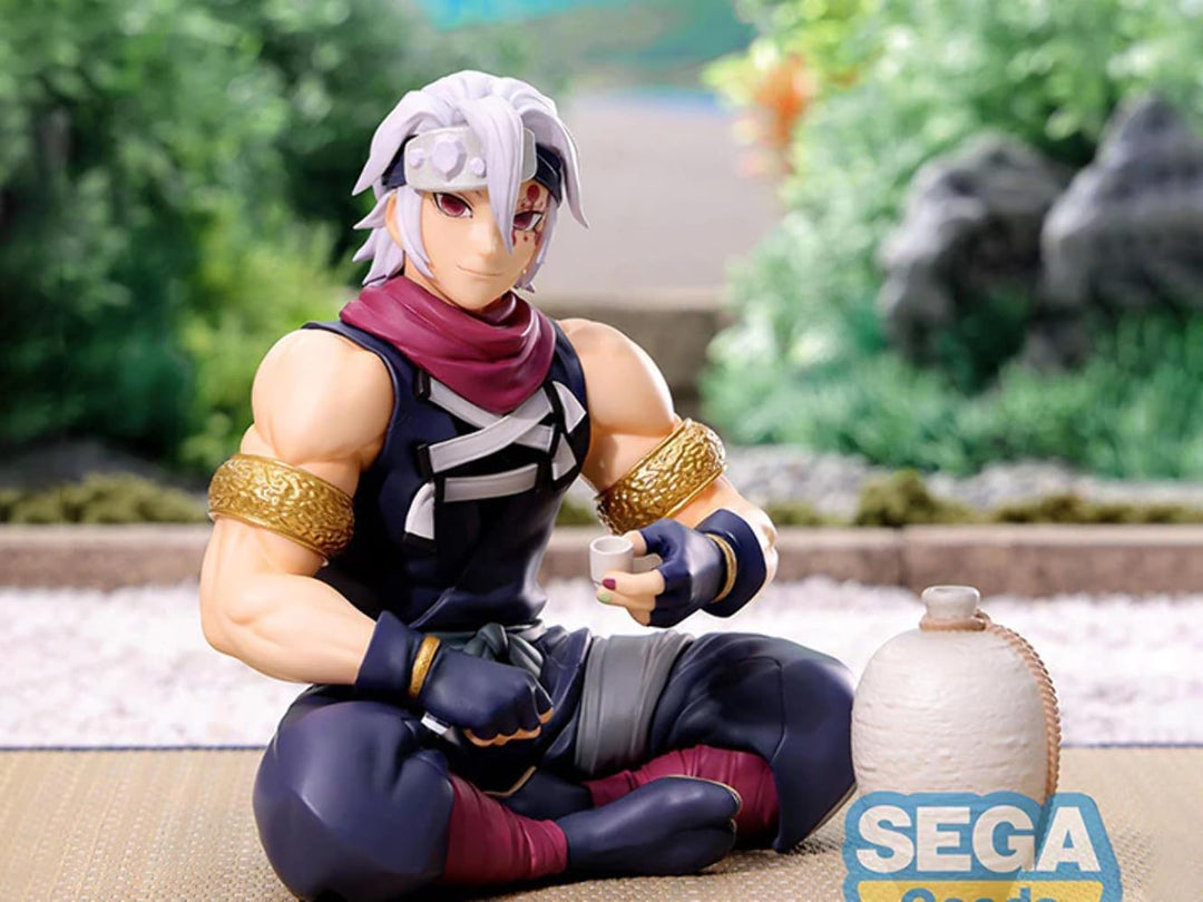 SEGA GOODS Demon Slayer - Tengen Uzui Shinobi - Figurine PM Perching 11cm Einheitsgrösse Mehrfarbig,