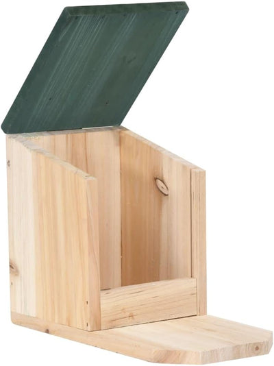 vidaXL 4xTanne Eichhörnchen Futterhaus Futterkasten Futterstation Futterstelle