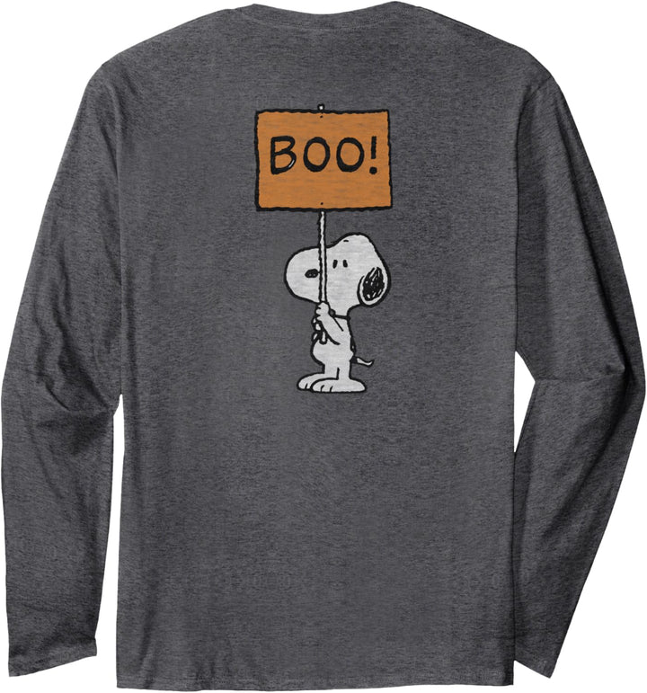Peanuts Halloween Boo Langarmshirt