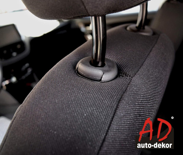 Auto-Dekor 662-p2 | Mass Grau | Set Komplettset 5-Sitze | Sitzbezüge Sitzbezug Schonbezug Schonbezüg