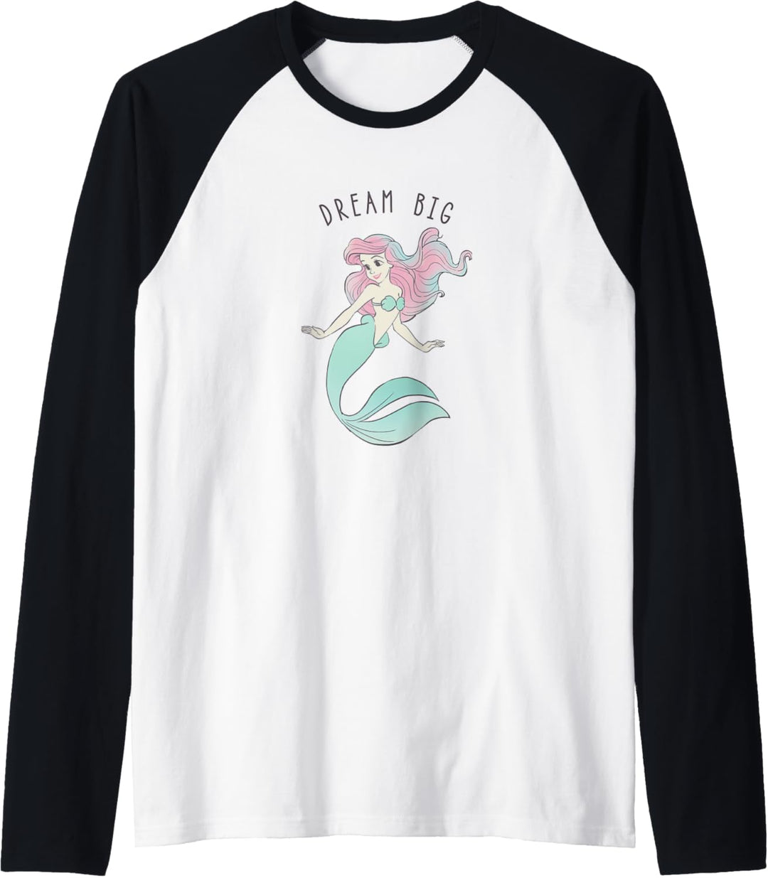 Disney The Little Mermaid Ariel Dream Big Portrait Raglan