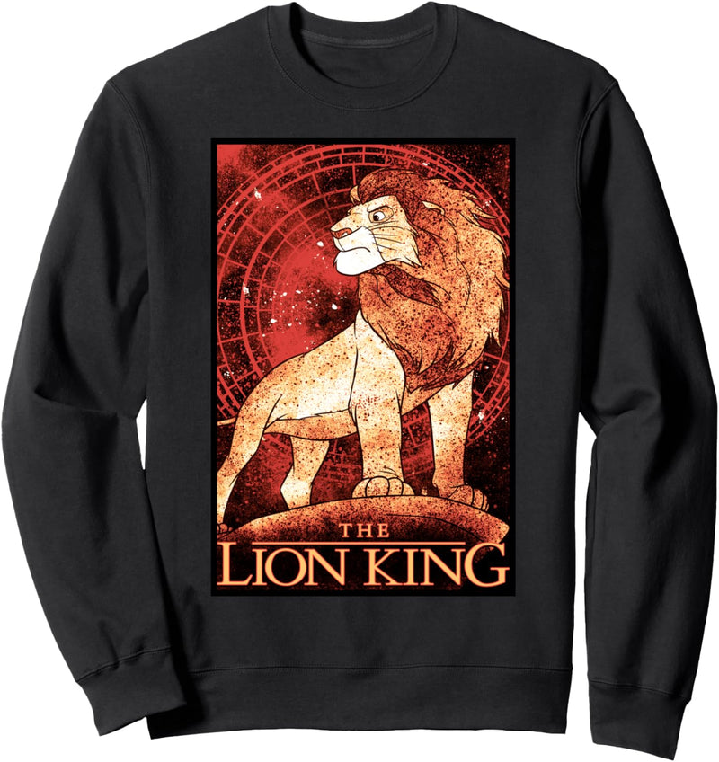 Disney The Lion King Simba Splatter Paint Portrait Sweatshirt