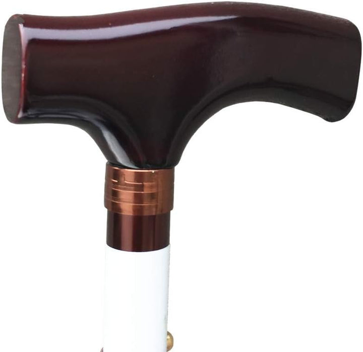 Blinden-Gehstock,weisse Stock - Faltbar - 80cm-90cm, 4-teilig