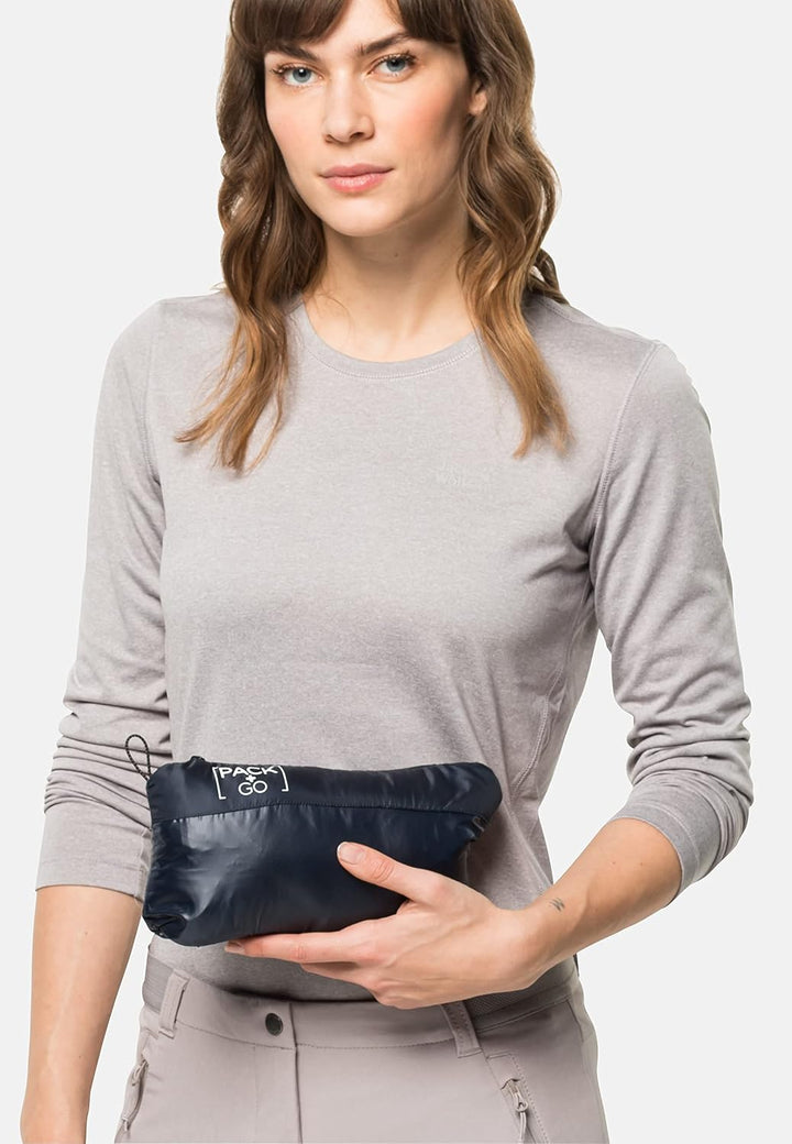 Jack Wolfskin Damen Pack &amp; Go Weste XXL night blue, XXL night blue