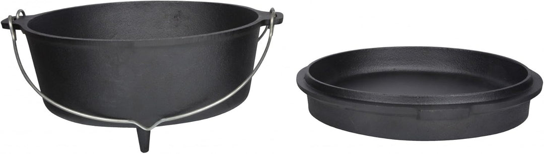 Esschert Design Dutch oven 12 Zoll, schwarz, 36.79x33.9x21.6 cm, FF235