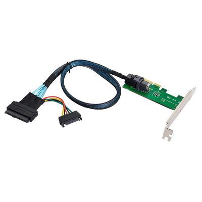 chenyang CY PCI-E 3.0 4.0 x4 zu SFF-8643 36Pin Kartenadapter mit SFF-8643 zu U.2 U2 SFF-8639 NVME PC