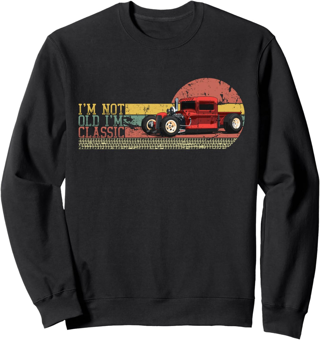 Funny Classic Car Retro Sweatshirt