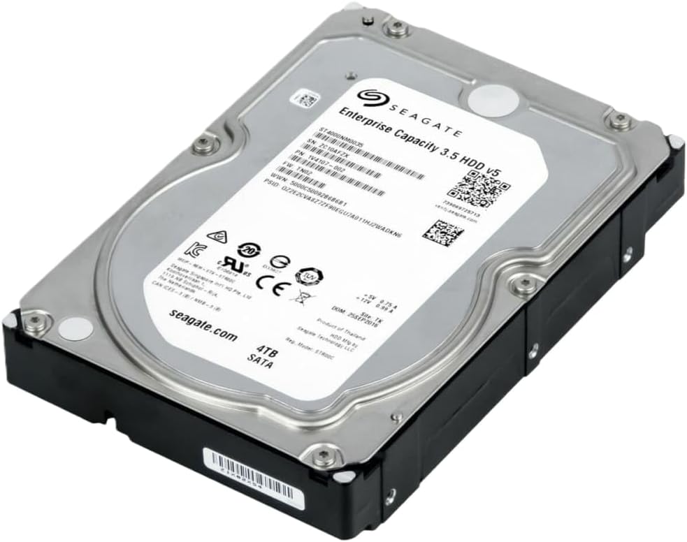 Seagate ST4000NM0035 Enterprise Capacity 4TB Interne Festplatte 4 TB, 4 TB