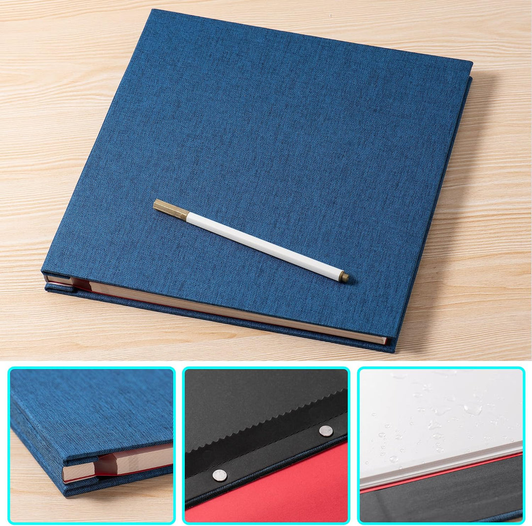 Grosses Fotoalbum, selbstklebend, 10,2 x 15,2 cm, 15,2 x 17,8 cm, 20,3 x 25,4 cm 20,3 cm 60 cm Seite