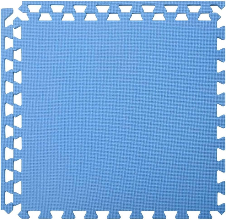 vidaXL 6X Bodenmatte 2,16 m² Eva-Schaum Blau Schutzmatten Puzzlematten Bodenschutzmatten Sportmatten