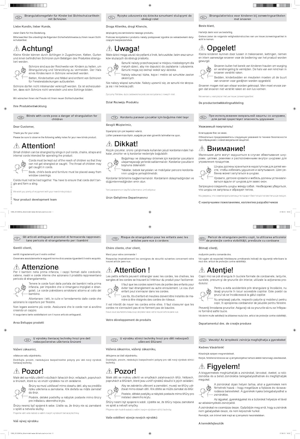 Raffrollo Ösenrollo Verlock gestreift Blickdicht grau Breite 100 x Höhe 140 cm 100 x 140 cm Grau, 10