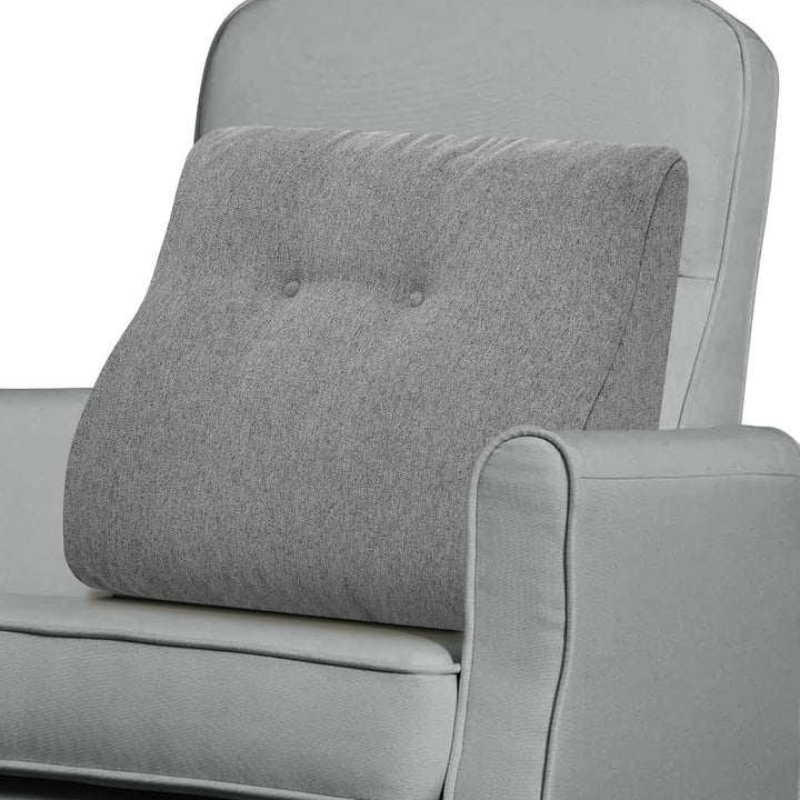 GOFORIT Ergonomisches Rückenkissen für Sofa & Sessel - Zweilagiges Memory-Schaum Lendenkissen mit fe