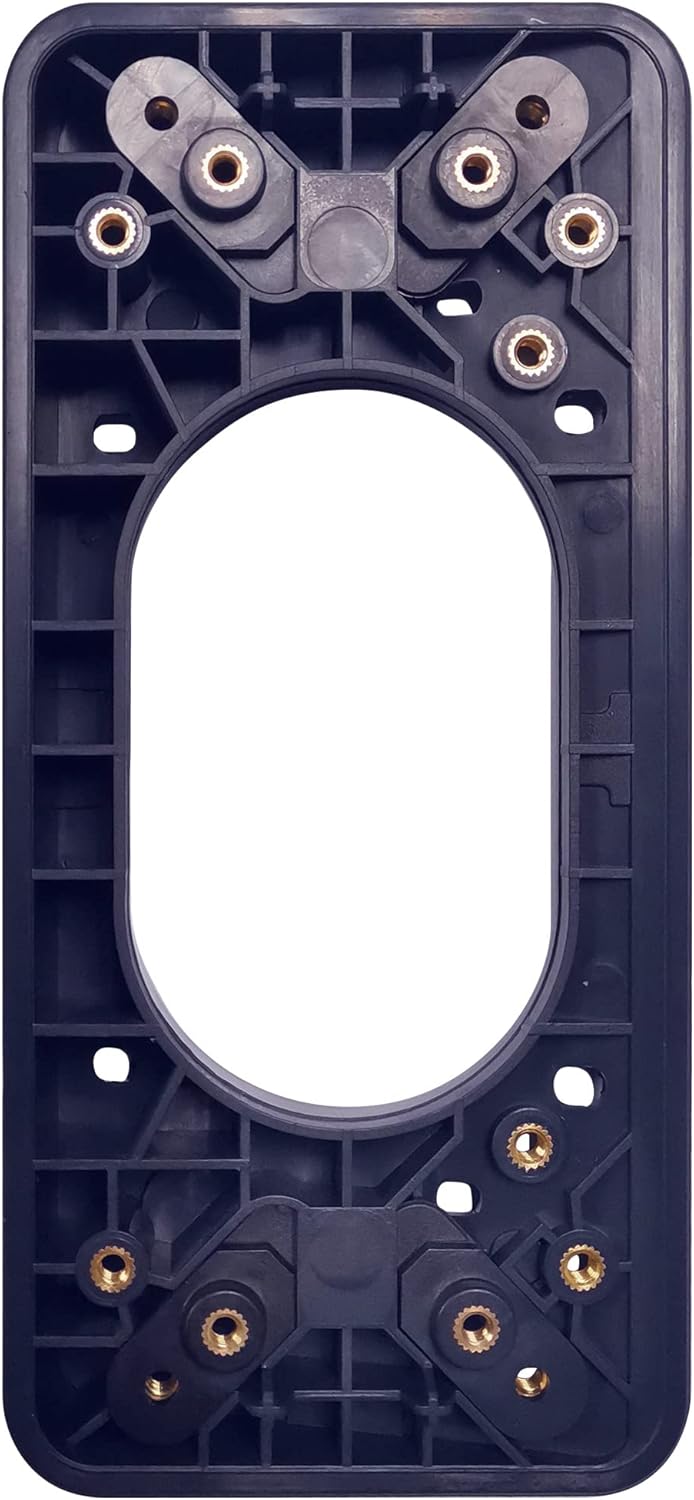 Grothe 15° Winkeladapter passend für vidoora WLAN/LAN Türstation kombinierbar bis 45° - 3 x 15° (Zur