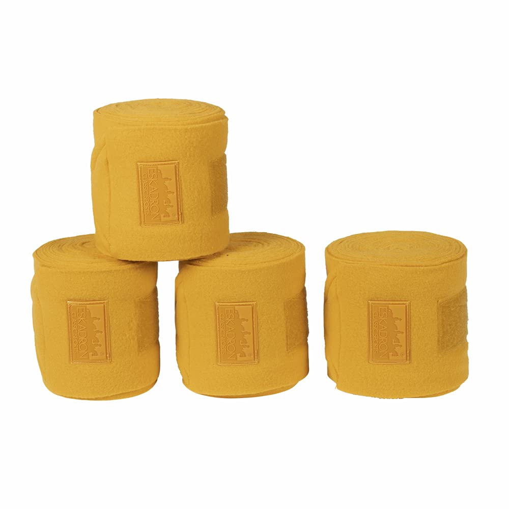 Eskadron Bandagen Fleece 4'Set Classic Sports Kollektion Herbst/Winter 2021 Vintage Gold Pony, Vinta