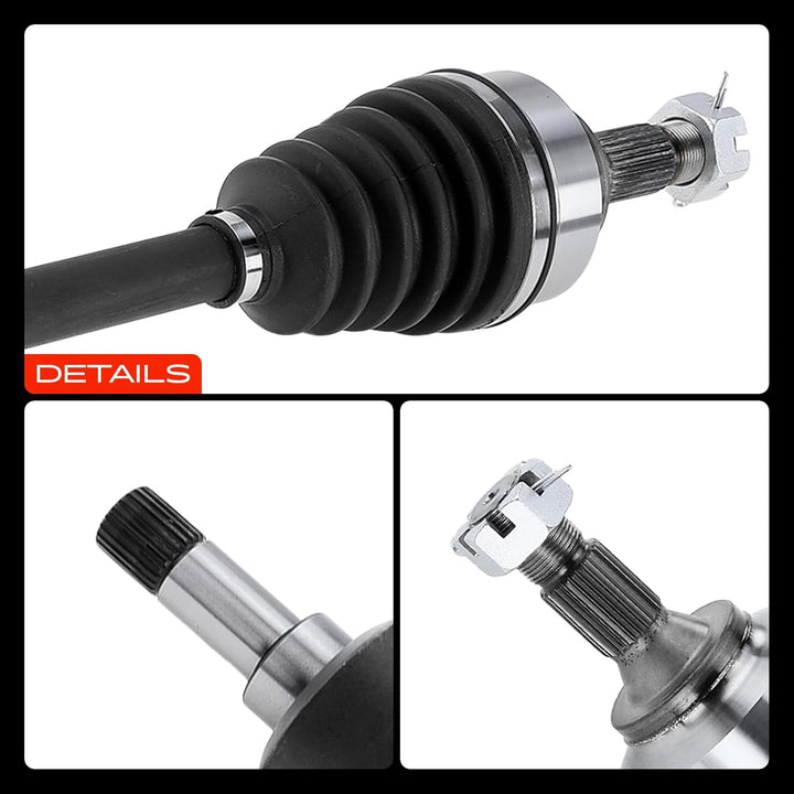 Frankberg Antriebswelle Vorderachse Links Kompatibel mit Berlingo B9 1.6L 2008-2013 C4 Coupe LA LC U