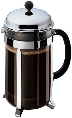 Bodum Chambord Kaffeebereiter, 1,5 l / 51 oz - Glänzendes, Shiny Shiny 1.5 l, Shiny 1.5 l