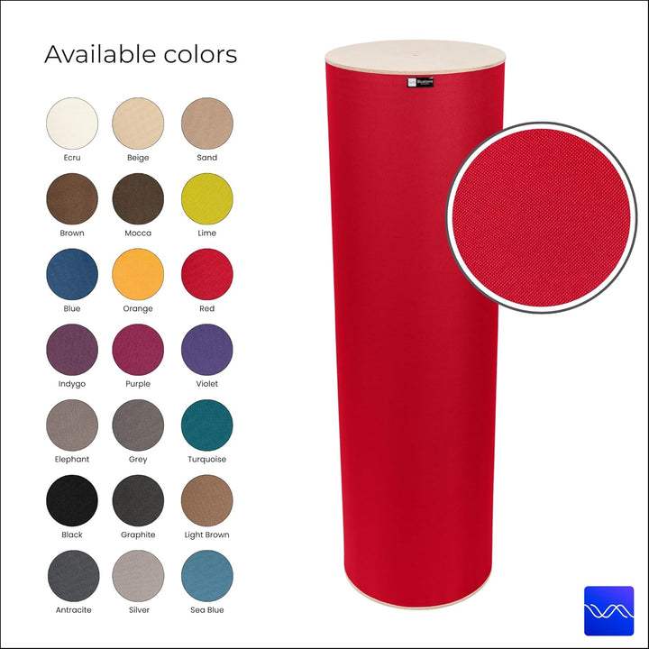 Bluetone Acoustics Tube BassTrap - Premium Bassfalle 100cm - Akustikpaneele - Bass Trap - Schallabso