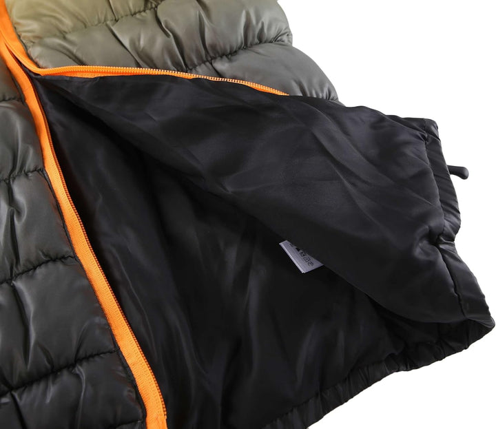 Krumba Jungen Wasserdicht Kapuze Puffer Jacken 146 Schwarz, 146 Schwarz