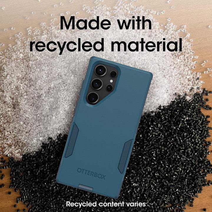 OtterBox Galaxy S23 Ultra Commuter Series Hülle – Don't Be Blue (Blau), schlank und robust, taschenf