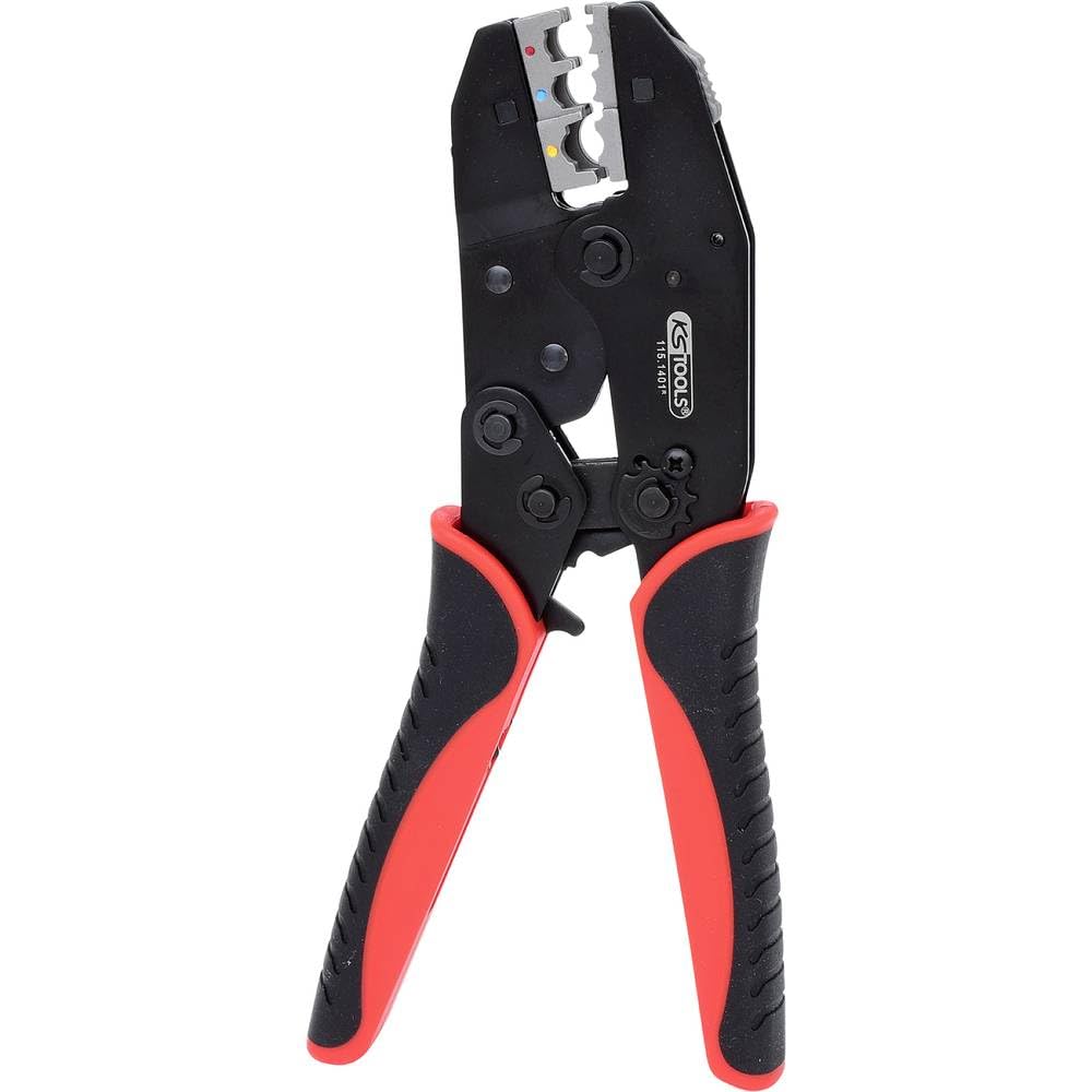 KS Tools 115.1425 Crimpzange für isolierte Kabelschuhe, 220mm
