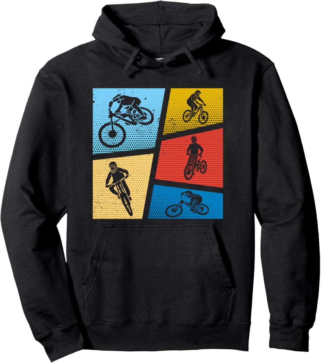 Vintage Mountainbike Fahrrad Mountainbike Freeride MTB Pullover Hoodie