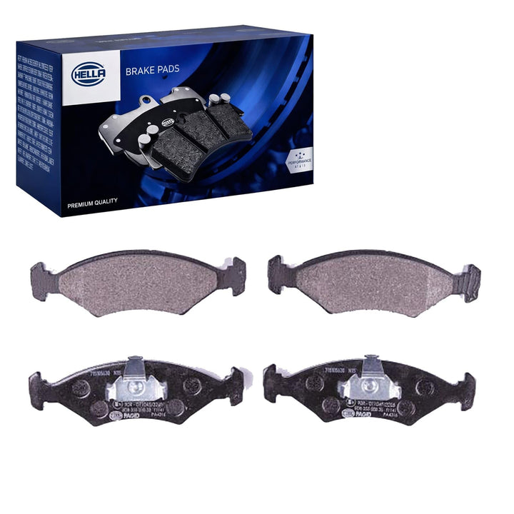HELLA PAGID 8DB 355 008-331 Bremsbelagsatz - T1141 - Dicke/Stärke: 17.5mm - Bremssystem: Teves - nic